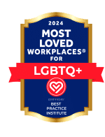 Most Loved Workplaces® for LGBTQ+ badge