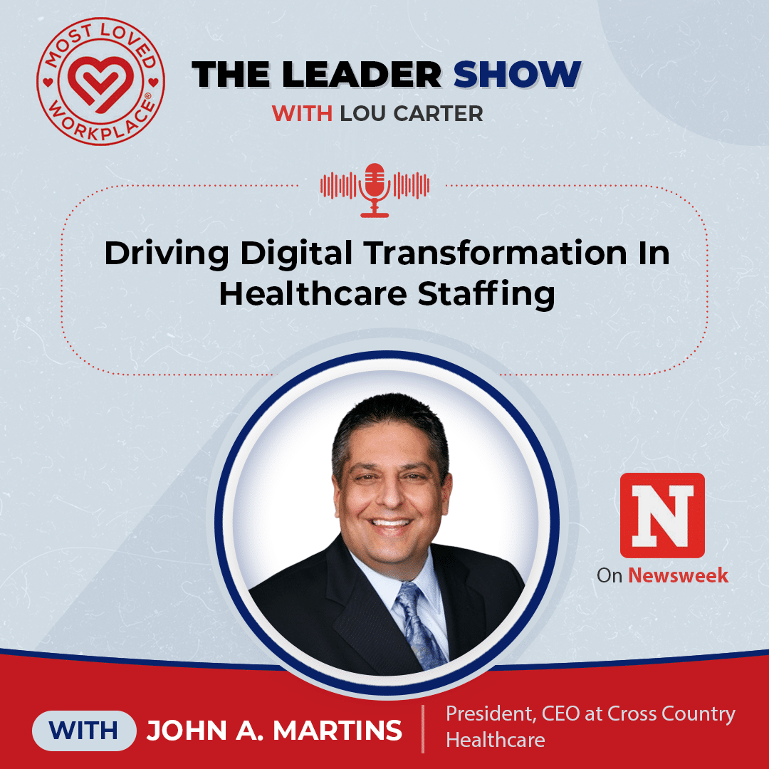 John A. Martins: Promoting Inclusivity, Wellness, And Growth At Cross Country Healthcare