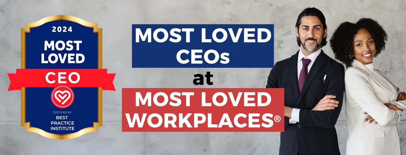 Most Loved CEOs at Most Loved Workplaces