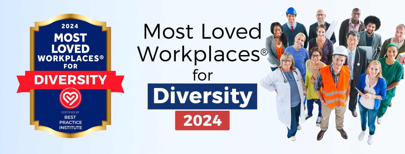 Most Loved Workplaces® for Diversity 2024​