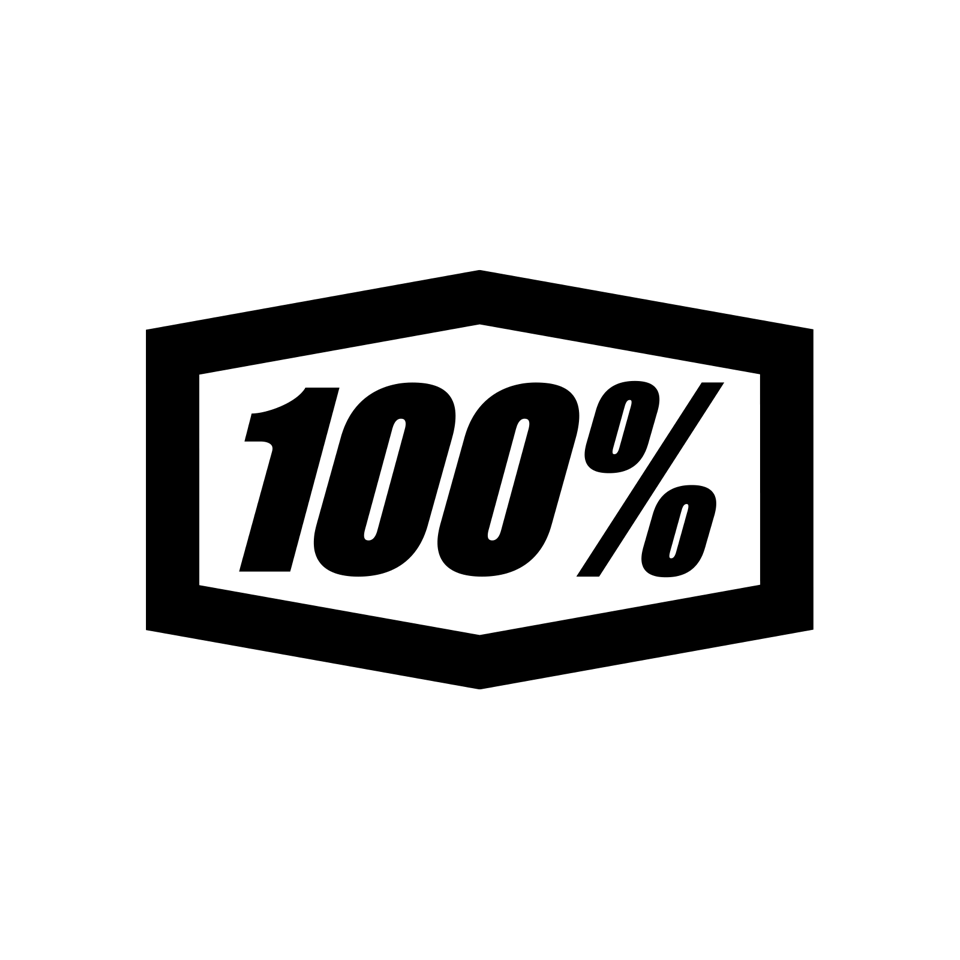 100% logo